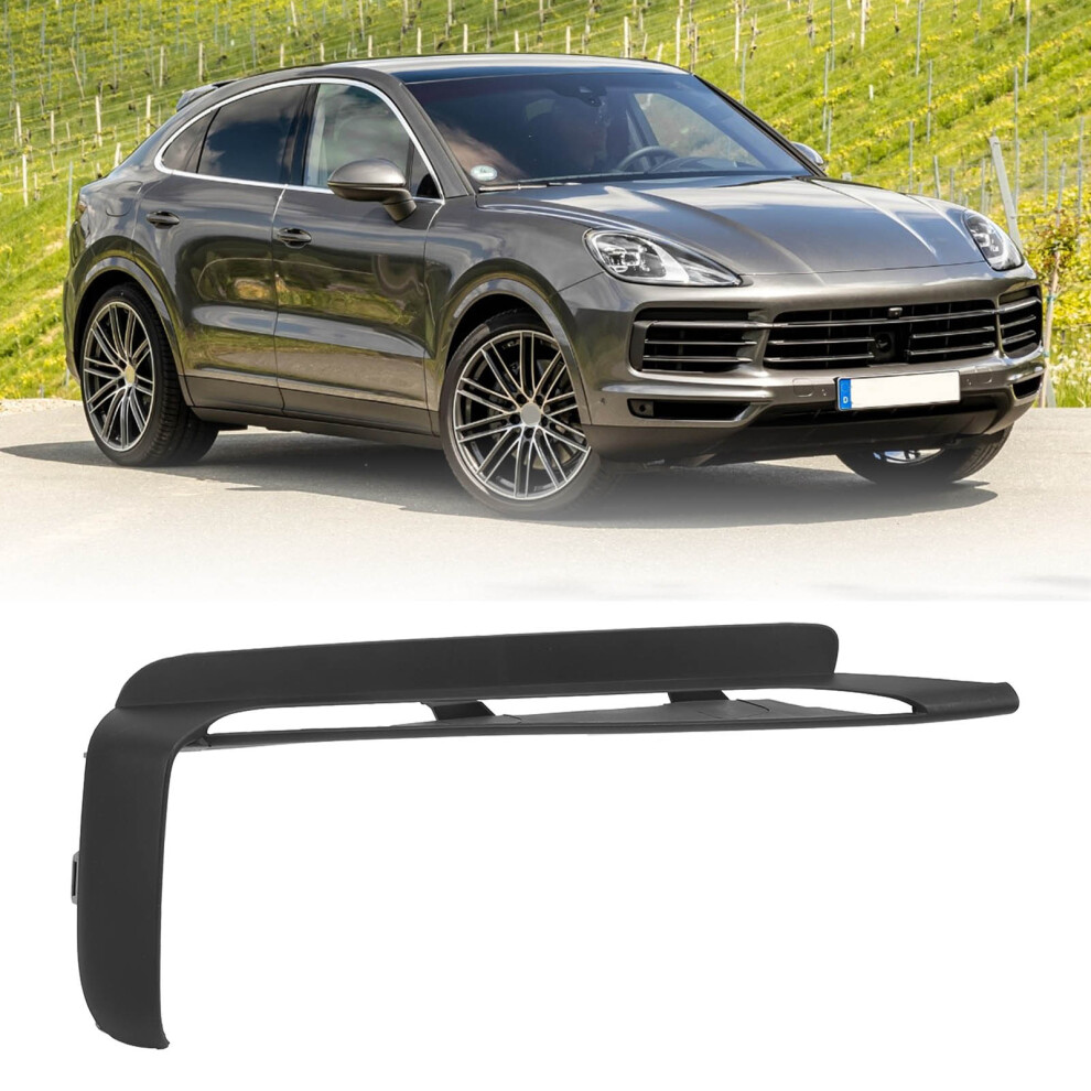 Front Bumper Grille Molding Abs For Cayenne Po536 2018-2023 Black