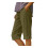 Women's Linen Blend Capri Pants with Pockets Relaxed Fit 1