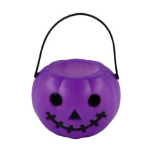 6" Jack O'Lantern Trick or Treat Bucket