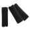 3pcs Soft Handle Grip Covers Enhanced Grip Stability For Barbells Black 1