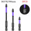 High strength Magnetic Screwdriver Bit Set 3PCS PH2 Batch Heads for Screw driving Suitable for Various DIY Projects 1