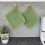 100% Cotton Terry Pot Holders For Kitchen, 2-Pack, 8.5"x8.25" Black 5