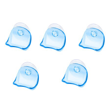 5PC Razor Holder for Shower with Vacuum Suction Cup – Damage-Free, Reusable, Easy Install – Compatible with Towel, Razor, Squeegee