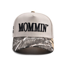 Women's Vintage Trucker Hat with Ponytail Hole, Adjustable