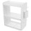 HOMEMAXS Ράφια Περιοδικού (3ος Όροφος) Γραφείο 32,5x14x2,5 εκ. Λευκό 6