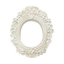 Cadres photo en résine durable de style antique – Mini cadres muraux à décorer soi-même, motif 3D vintage, compatibles avec les photos standard