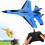 Leutsin Gravity Glider RC Airplane Blue Foam 360 1