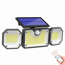 226 LED Solar Security Light Outdoor Waterproof Adjustable Motion Sensor Lamp