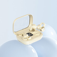 Écouteurs de sport sans fil Bluetooth à réduction de bruit, clipsables pour un confort optimal, idéaux pour la course et la salle de sport.