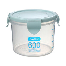 Boîte de conservation hermétique pour aliments 600 ml (20 oz) avec graduations, résistante à l'humidité et aux fuites – Idéale pour les