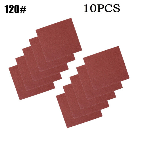 Sanding Paper Flocking 10 pcs 60-1000 Grit 110x100 mm