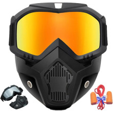 Auto-Darkening Welding Helmet with Large HD View, Grinding & Cutting Protection, Compatible with Detachable Eye Shield