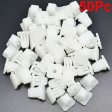 50 quadratische Kfz-Kotflügelverkleidungs-Befestigungsnieten, Druckclips, Halterung, 8 x 8,5 mm Loch