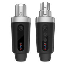 New XLR Adapter System Wireless Microphone Transmitter Receiver for Dynamic Microphone Guitar Audio Mixer PA System