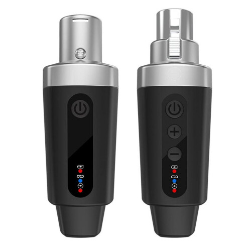 New XLR Adapter System Wireless Microphone Transmitter Receiver for Dynamic Microphone Guitar Audio Mixer PA System