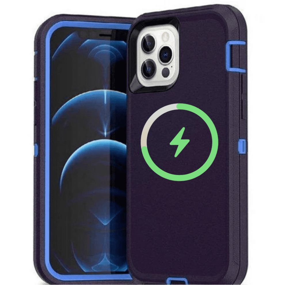 Heavy Duty Triple Layer Case For Iphone 13 Pro MaxâShockproof, Drop Tested, Magnetic Wireless Charging Compatible 9170372320189
