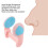 ABS Silicone Nose Shaper Clip Ergonomic Bridge 3