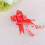 20Pcs Red Plastic Pull Bows For Wedding Car Decorations And 4