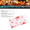 Bloody Handprint Tablecover - Disposable Halloween 4