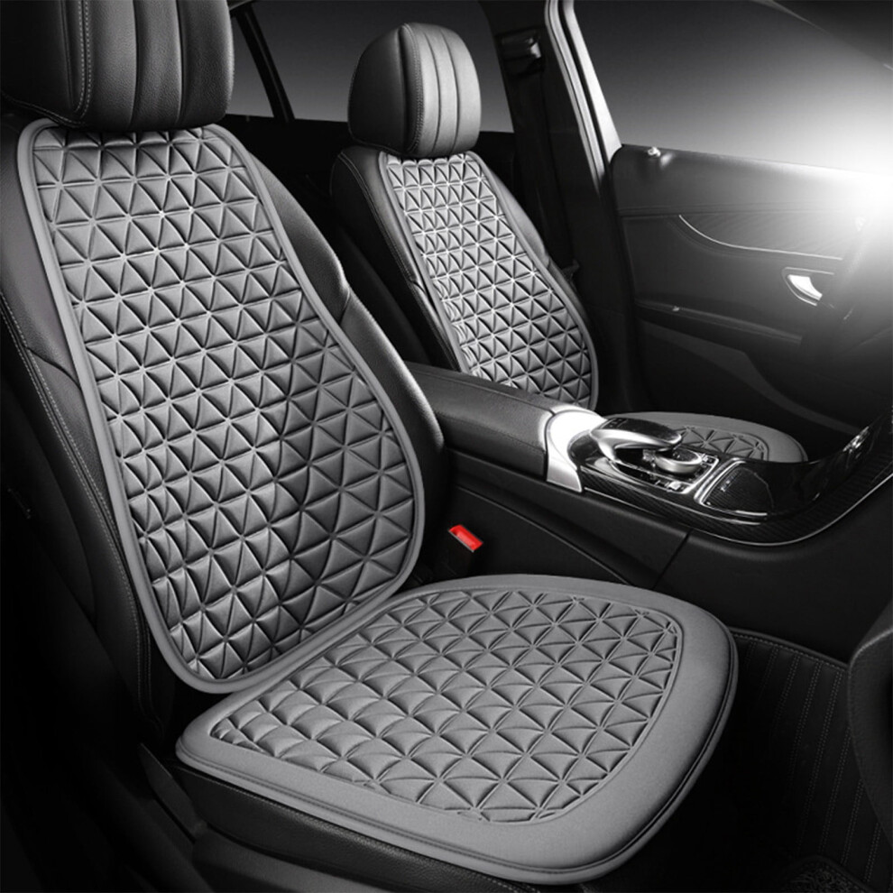 Car Seat Cushion With Backrest, Ventilated Comfortable Support For All Seasons, Portable And Breathable Design 9180435389305