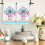 Torchon de cuisine en polyester, motif Pâques, 40 x 60 cm 4