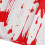 Bloody Handprint Tablecover - Disposable Halloween 9