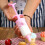 Cookie Press, Classic Biscuit Maker, Cake Making Cake Decorating Set with 8 Icing Tips Nozzles for DIY Cake Cookie Maker Decorating Tool Pink 4