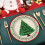 Christmas Tree Paper Plates Cups & Towels Set 2