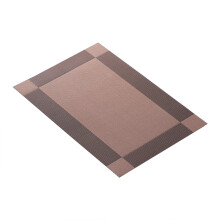 4er-Set gewebte Vinyl-Tischsets, abwischbare, hitzebeständige PVC-Tischsets, strapazierfähig, wasserdicht, fleckenabweisend, für den Innen- und