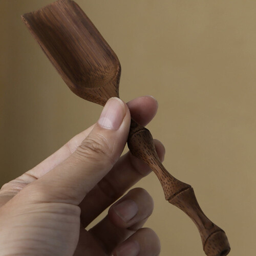 Tea Tool Bamboo Brown 1Pcs 1