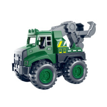 Speelgoed vuilniswagen voor kinderen vanaf 3 jaar, plastic modelvrachtwagen met grote wielen, ideaal als verjaardagscadeau voor peuters.