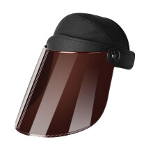 Welding Face Adjustable Comfortable Face Cover for Work Paint Logging brown