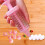 Cookie Press, Classic Biscuit Maker, Cake Making Cake Decorating Set with 8 Icing Tips Nozzles for DIY Cake Cookie Maker Decorating Tool Pink 5