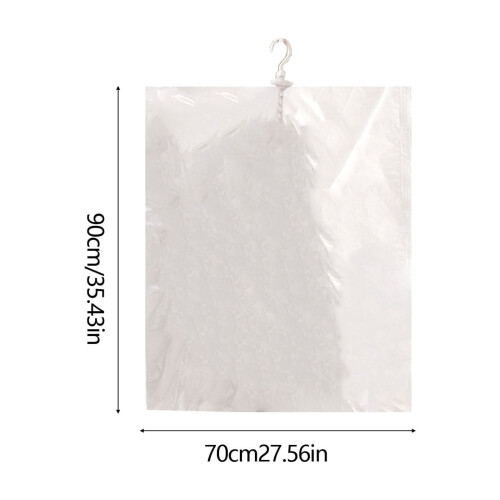 Hanging Vacuum Storage Bags Heavy-Duty 3 Sizes 2