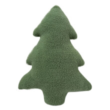Cuscini imbottiti a forma di albero di pino invernale, morbidi e graziosi cuscini decorativi per feste invernali, decorazioni per esterni e per la