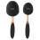 2pcs Sunscreen Applicator Brush, Soft Fiber, ABS 12