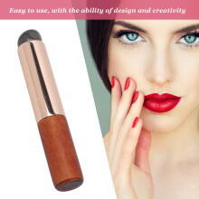 Set runder Silikon-Lippenpinsel