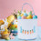 Easter Bunny Basket with Handles 1 Pack 1