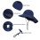 Baby Sun Hat UPF 50+ Dark Blue 7
