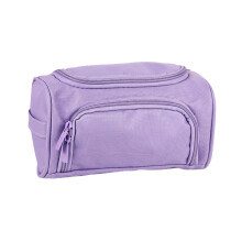 Large Capacity Double-Layer Pencil Case, Multifunctional Cloth Stationery Bag with Organized Compartments for School, Office & DIY — Compatible with