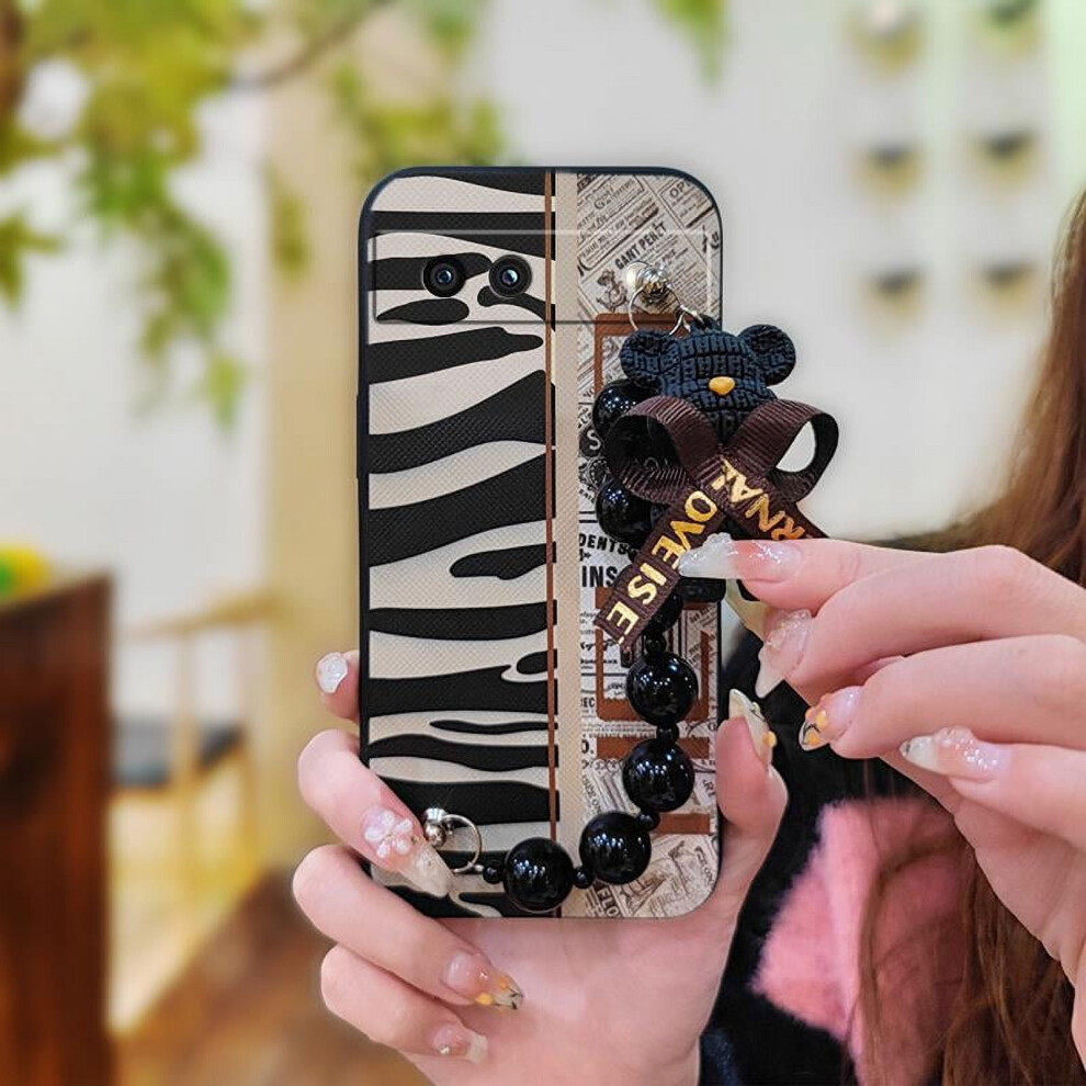 Google Pixel 8A Phone Case Â Dirt-Resistant, Anti-Knock, Soft Silicone Bear Bracelet Case, Waterproof & Skin-Friendly 9065194421865