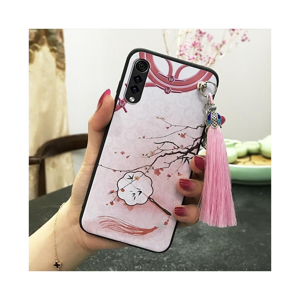 Lg Velvet 4G/5G Phone Case – Chinese Style Waterproof Silicone, Shockproof, Dust-Resistant, Soft Tpu Back Cover With Tassel 9065194422305