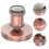 Industrial Light Socket Light Holder Brown Ceramic 1Pc 3.1x2in 3