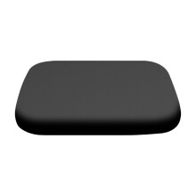 Memory Foam Seat Cushion Ergonomic 13.78 x 13.78 Inch Black