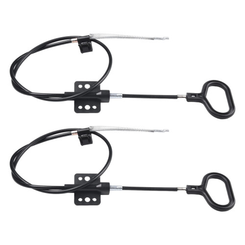 Furniture Parts & Accessories 2Pack Universal Recliner Release Cable Replacement D-Ring Pull Handle Sofa Chair 1