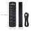 High Speed 7 Port USB Hub Black with Overload Protection and LED Indicator 2