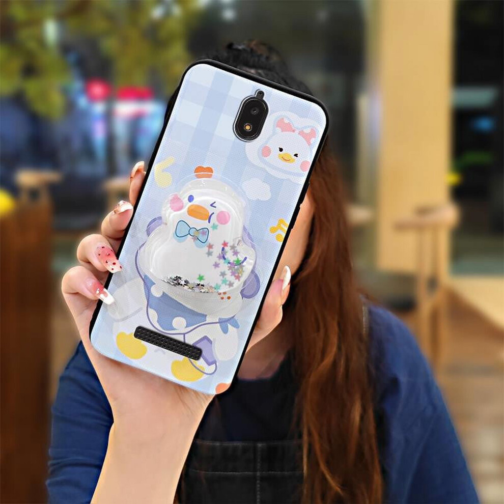 Blu View2/B130dl Phone Case Â Glitter, Dirt-Resistant, Waterproof, Kickstand, Anti-Knock, Quicksand Silicone Back Cover 9065194424156