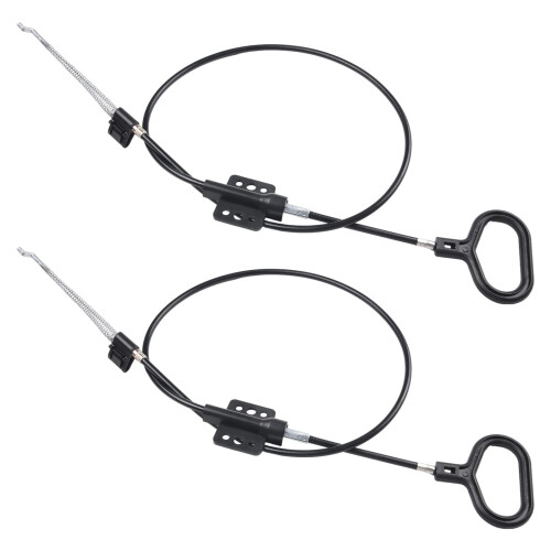 Furniture Parts & Accessories 2Pack Universal Recliner Release Cable Replacement D-Ring Pull Handle Sofa Chair