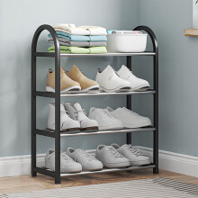 Shoe Rack Shoe Rack Storage Organizer With 4 Tiers Metal Shelves For Bedroom Closet Entry Dorm Room