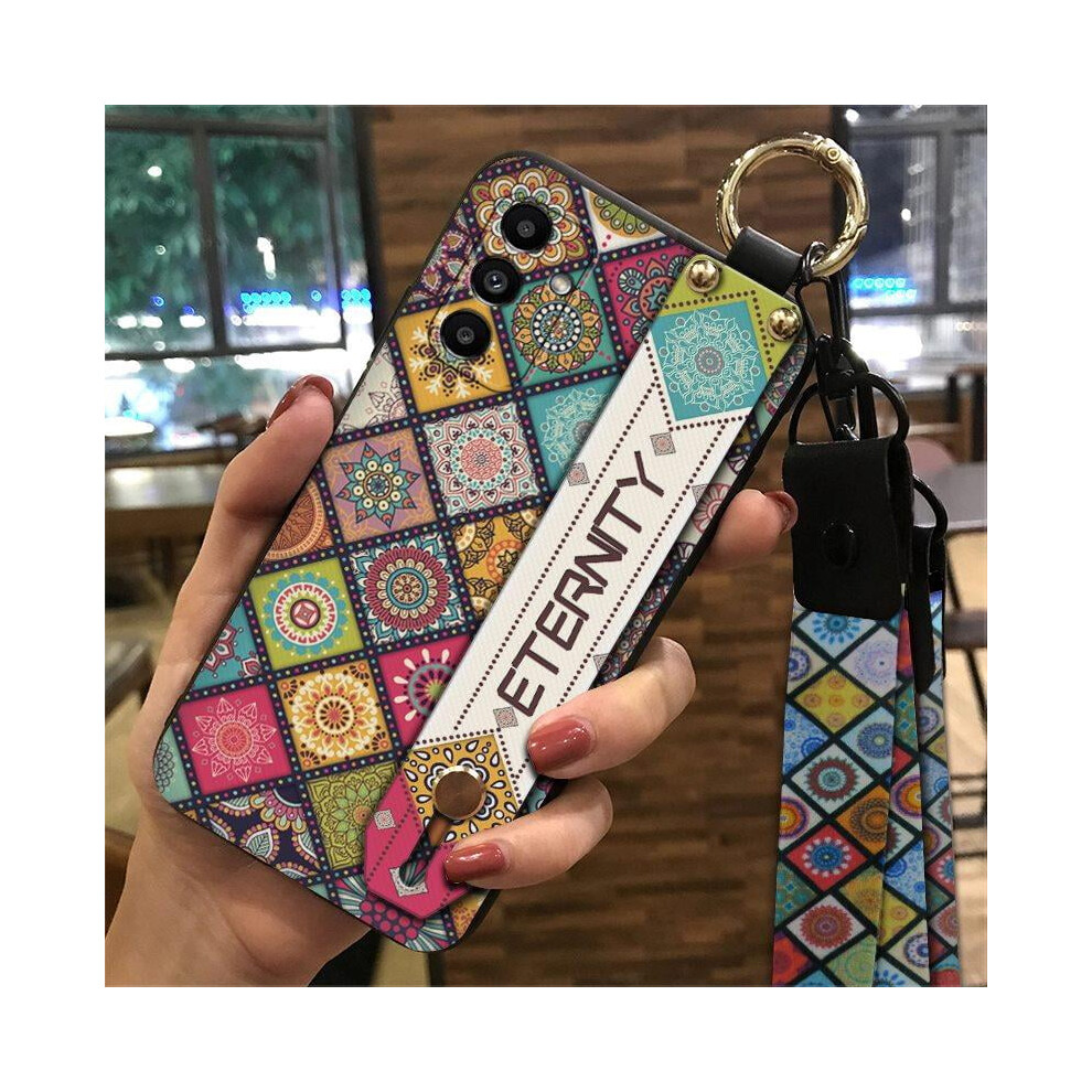 Phone Case Compatible With Samsung Galaxy A14 5G/4G/Sm-A146p – Silicone Wristband, Shockproof, Kickstand, Dirt-Resistant, Chinese Style 9065194420837